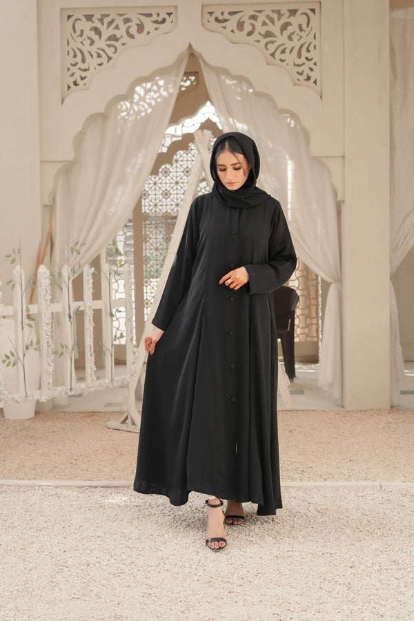 Panel Abaya Black