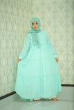 Ruffled Abaya