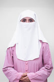 Double Niqab- Offwhite