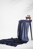 Gold Studded- Navy Blue